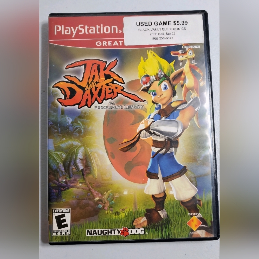 PlayStation 2 Greatest Hits Jak and Daxter the Precursor Legacy